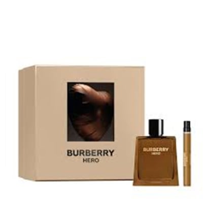 Cofre Burberry Perfume Hero Edp 50 Ml + Mini Talla 10 Ml