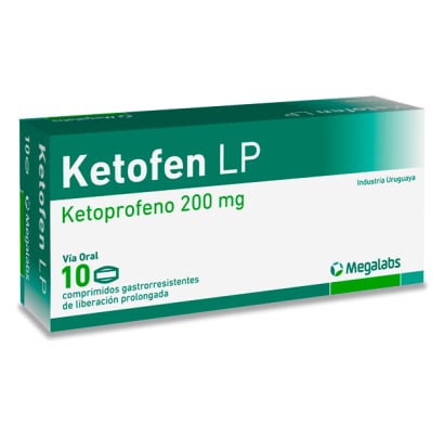 Ketofen 200 Mg 10 Comprimidos Lp