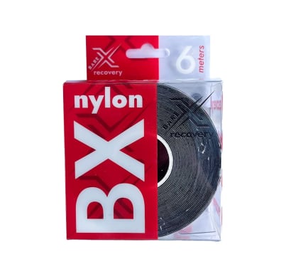 Cinta Kinesiológica Barex Nylon Negra 5 Cm X 6 M