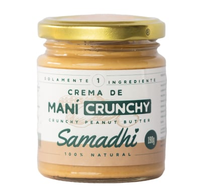 Crema De Maní Samadhi Crunchy 190 G
