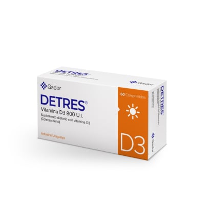 Detres 800 Ui 60 Comprimidos