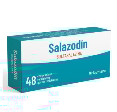 Salazodín 500 Mg 48 Comprimidos Recubiertos