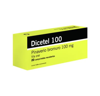 Dicetel 100 Mg 20 Comprimidos Recubiertos
