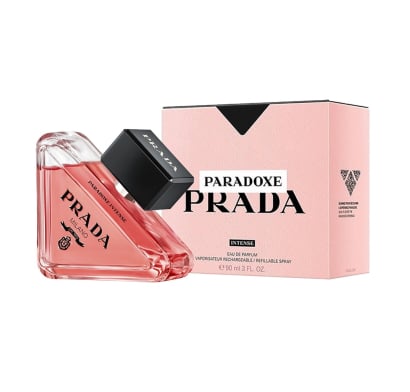 Frasco y caja de Prada Paradoxe Intense