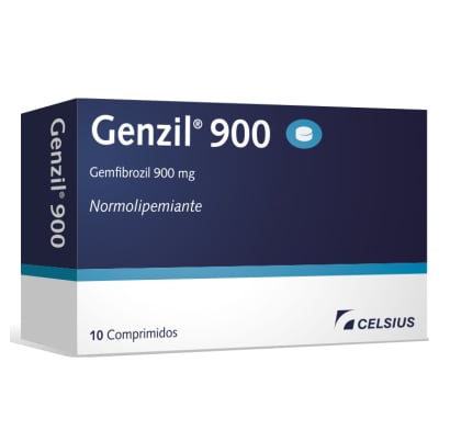 Genzil 900 Mg 10 Comprimidos