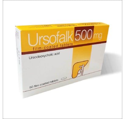 Ursofalk 500 Mg 50 Comprimidos Recubiertos