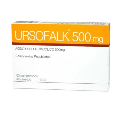 Ursofalk 500 Mg 50 Comprimidos Recubiertos