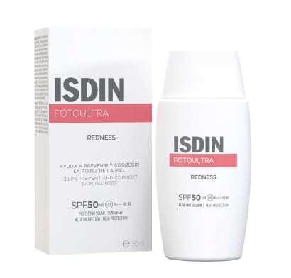 Protector Solar Isdin Fotoultra Redness Fps50+ 50 Ml 