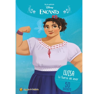 Libro Luisa Disney Encanto Con Stickers