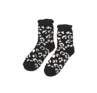 Medias Pimentón Plush Negras
