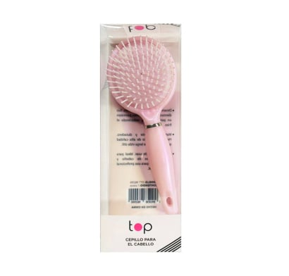 Cepillo para el Pelo Top Rosa Perlado 