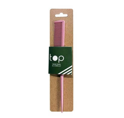Peine Top Rosa Con Cola Eco