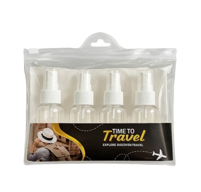Set Botellas de Viaje Travel 4 Unidades