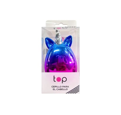 Cepillo para el Pelo Top Desenredante Unicornio 