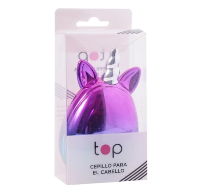 Cepillo para el Pelo Top Desenredante Unicornio