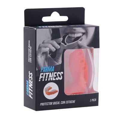 Protector Bucal Farma Fitness Naranja