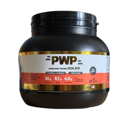 Suplemento Whey Protein Isolate Sin Sabor 930 G