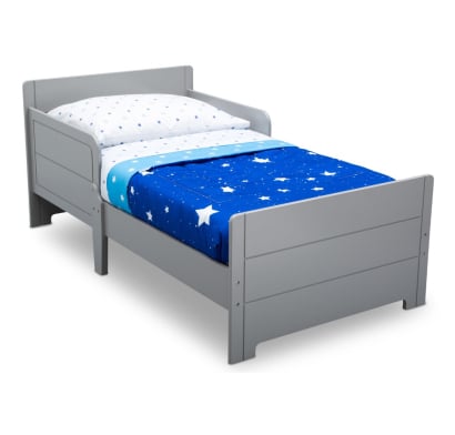 Cama De Transición Option Be De Madera Gris