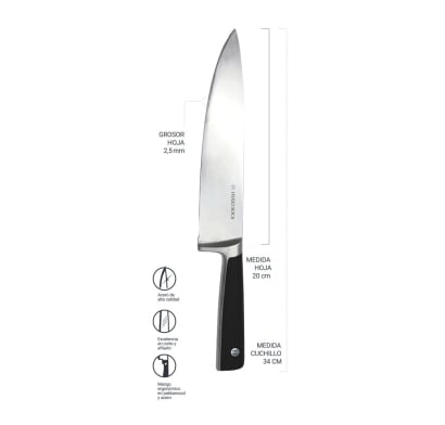 Cuchillo Del Chef Hugo Soca Grande