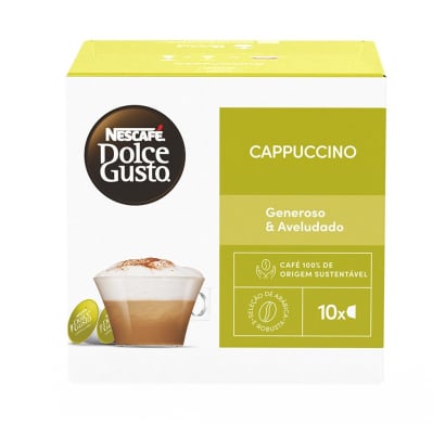 Cápsulas De Café Dolce Gusto Capuccino 10 Unidades
