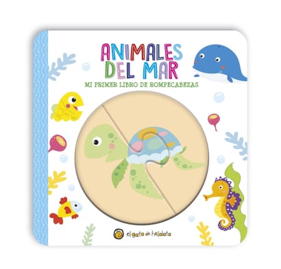 Libro Mi Primer Rompecabezas - Animales Del Mar