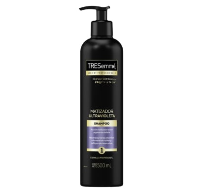 Shampoo Tresemmé Matizador Ultravioleta 500 Ml