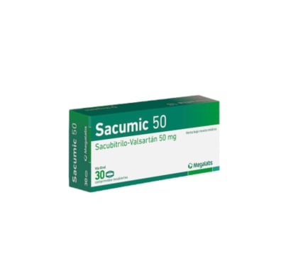 Sacumic 50 mg 30 Comprimidos Recubiertos