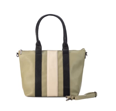 Cartera Lincoln's Pola Musgo Y Negro