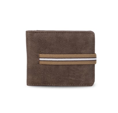 Billetera Lincoln's De Hombre Heroes Castaño