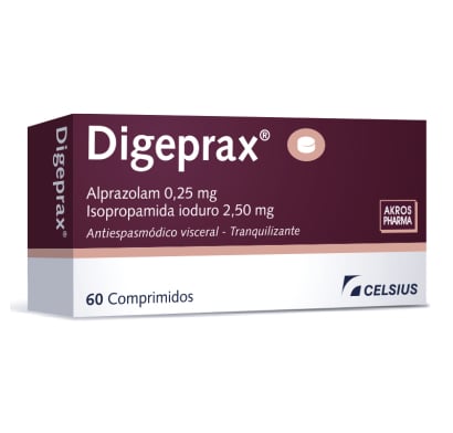 Digeprax 0.25 Mg / 2.50 Mg 60 Comprimidos