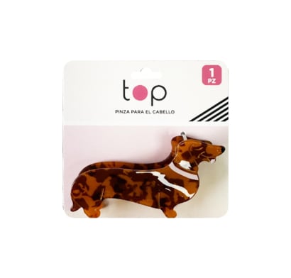 Pinza para el Pelo Top Salchicha 1 Unidad