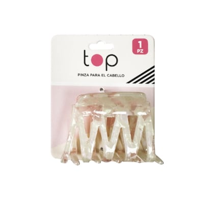 Pinza para el Pelo Top Zigzag Rosa 1 Unidad