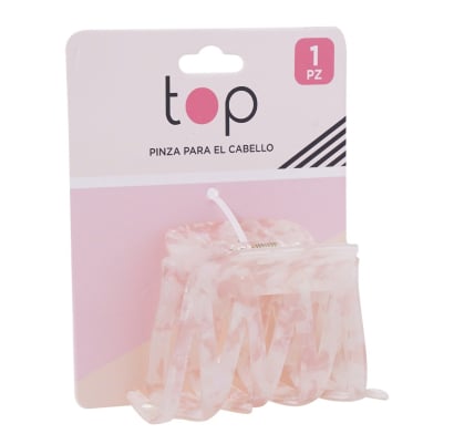 Pinza para el Pelo Top Zigzag Rosa 1 Unidad