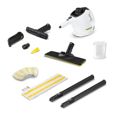 Lavadora A Vapor Karcher Sc 1 + Kit Limpieza De Pisos