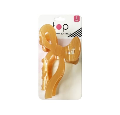 Pinza para el Pelo Top Lazo Amarillo 1 Unidad