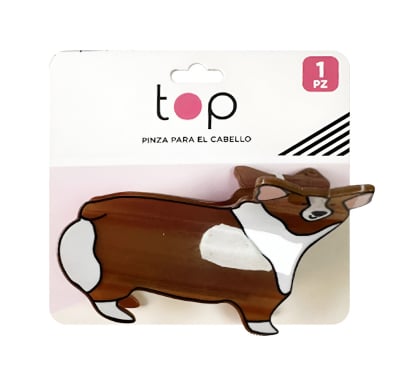 Pinza para el Pelo Top Shiba 1 Unidad