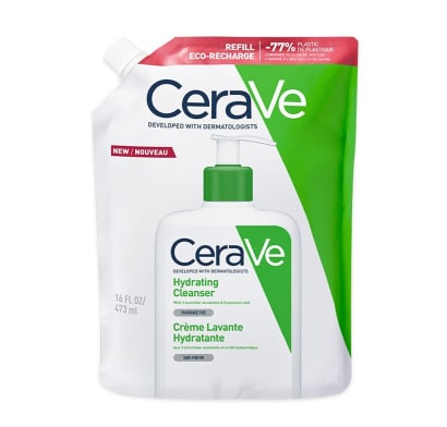 Recarga Loción Cerave Limpiadora E Hidratante 473 Ml