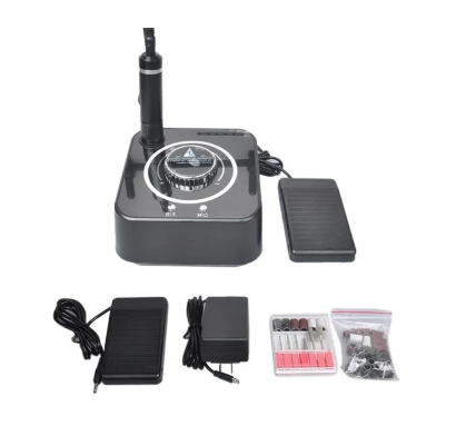 Set de Drill para Uñas Top Premium Negro