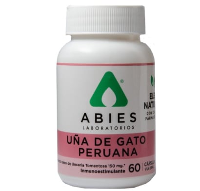 Uña De Gato Abies 150 Mg 60 Cápsulas