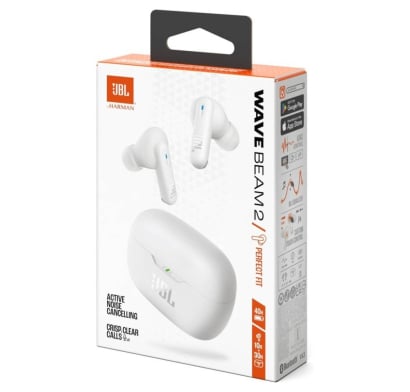 Auriculares Jbl Wave Beam 2 Blanco