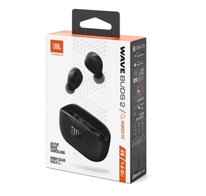 Auriculares Jbl Wave Buds 2 Negros