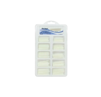 Tips Mia Secret Coffin XL Naturales 100 Unidades