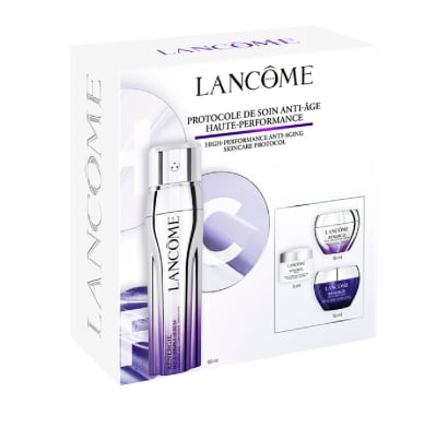 Cofre Lancôme Rénergie Triple Sérum 50 ml + Crema H.P.N. 300 Péptidos 15 ml​ + Crema Multi-Lift Night 15 ml​ + Crema Yeux 5 ml​