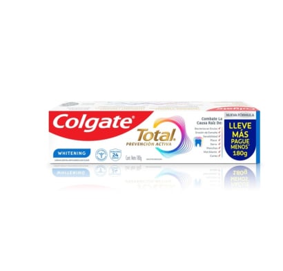 Pasta de Dientes Colgate Total Whitening 180 g