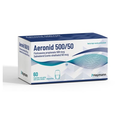 Aeronid 500 mcg / 50 mcg 60 Dosis