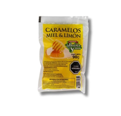 Caramelos Botica Del Señor Miel y Limón 90 g