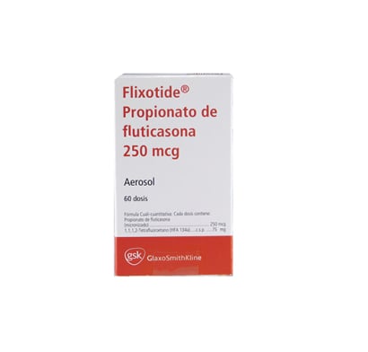 Inhalador Flixotide Osp 250 Mg 60 Dosis