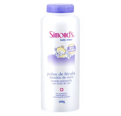 Polvo de Fécula Simond's Lavanda Manzanilla 200 g