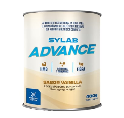 Suplemento Sylab Advance Sabor Vainilla 400 g