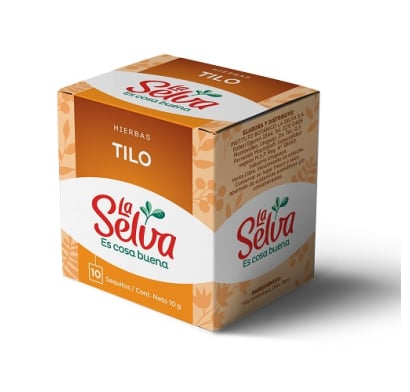 Té De Tilo La Selva 10 Saquitos